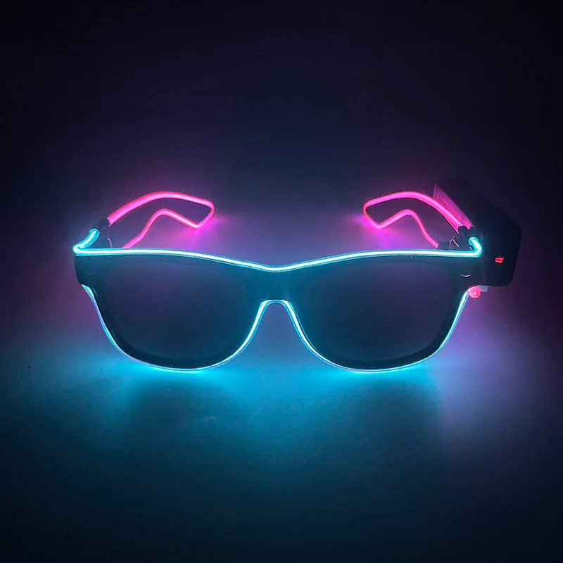 New Cool Wireless Glowing LED  - огляд і ціна Glow In The Dark Party Glasses